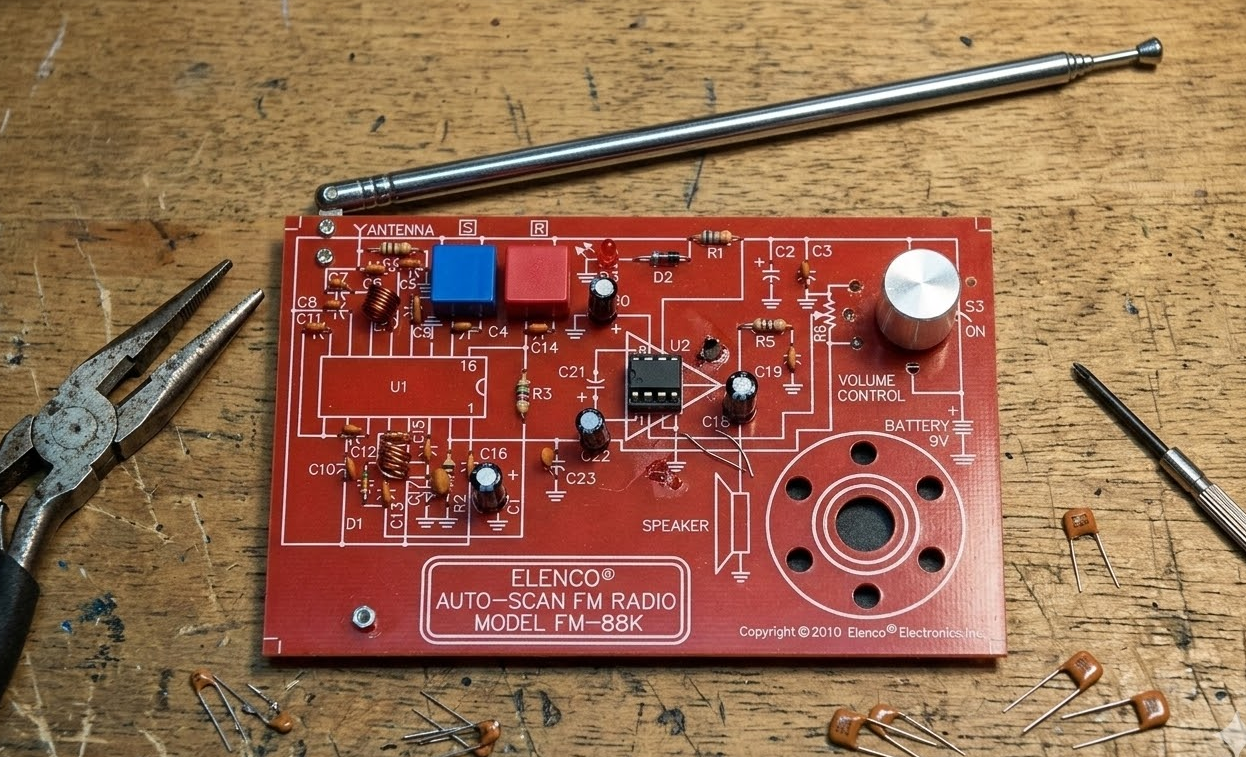 FM-88K Auto-Scan Receiver