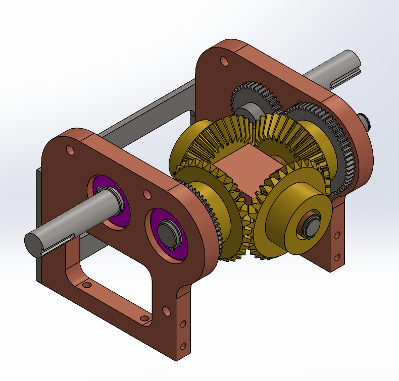 Mechanical Differential Assembly