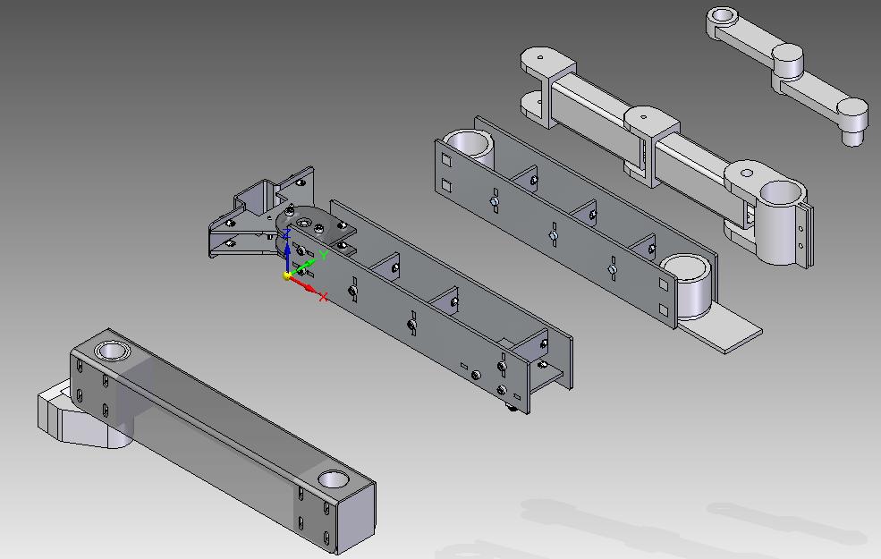 Packing Station Arm Joint Prototypes